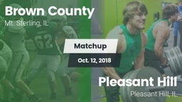 Matchup: Brown County High vs. Pleasant Hill  2018