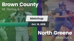 Matchup: Brown County High vs. North Greene  2018