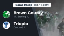Recap: Brown County  vs. Triopia  2019