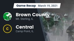 Recap: Brown County  vs. Central  2021