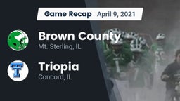 Recap: Brown County  vs. Triopia  2021