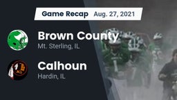 Recap: Brown County  vs. Calhoun  2021