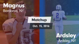 Matchup: Magnus vs. Ardsley  2016