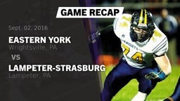 Recap: Eastern York  vs. Lampeter-Strasburg  2016