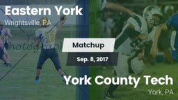 Matchup: Eastern York vs. York County Tech  2017