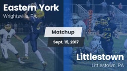 Matchup: Eastern York vs. Littlestown  2017