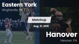 Matchup: Eastern York vs. Hanover  2018