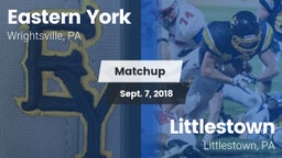 Matchup: Eastern York vs. Littlestown  2018