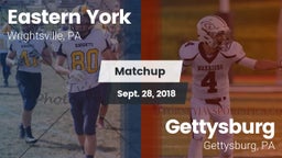 Matchup: Eastern York vs. Gettysburg  2018