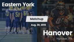 Matchup: Eastern York vs. Hanover  2019