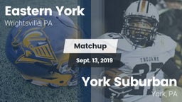 Matchup: Eastern York vs. York Suburban  2019