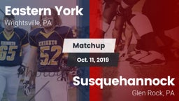Matchup: Eastern York vs. Susquehannock  2019