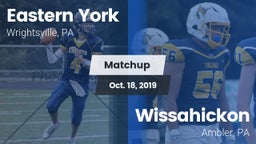 Matchup: Eastern York vs. Wissahickon  2019