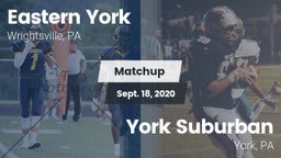 Matchup: Eastern York vs. York Suburban  2020