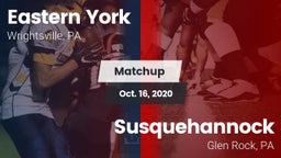 Matchup: Eastern York vs. Susquehannock  2020