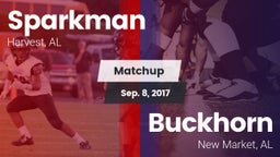 Matchup: Sparkman vs. Buckhorn  2017