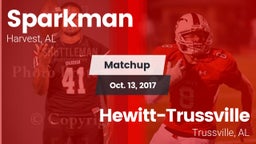 Matchup: Sparkman vs. Hewitt-Trussville  2017