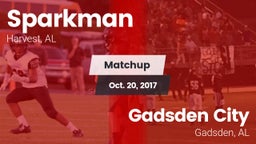 Matchup: Sparkman vs. Gadsden City 2017