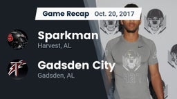 Recap: Sparkman  vs. Gadsden City  2017
