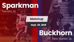 Matchup: Sparkman vs. Buckhorn  2018