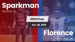 Matchup: Sparkman vs. Florence  2018