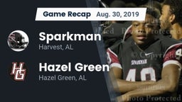 Recap: Sparkman  vs. Hazel Green  2019