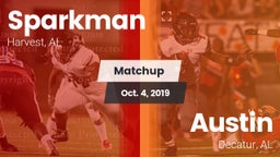 Matchup: Sparkman vs. Austin  2019