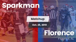 Matchup: Sparkman vs. Florence  2019