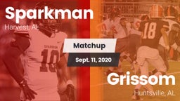 Matchup: Sparkman vs. Grissom  2020