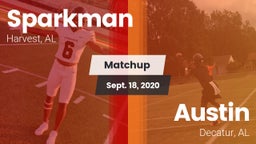 Matchup: Sparkman vs. Austin  2020