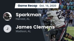Recap: Sparkman  vs. James Clemens  2020
