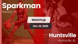 Matchup: Sparkman vs. Huntsville  2020