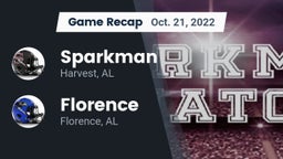 Recap: Sparkman  vs. Florence  2022