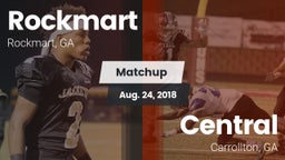 Matchup: Rockmart vs. Central  2018