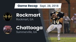 Recap: Rockmart  vs. Chattooga  2018