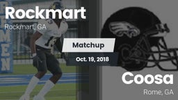 Matchup: Rockmart vs. Coosa  2018