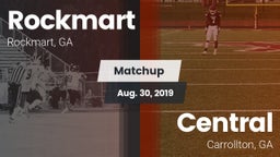 Matchup: Rockmart vs. Central  2019