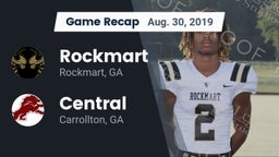 Recap: Rockmart  vs. Central  2019