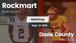 Matchup: Rockmart vs. Dade County  2019