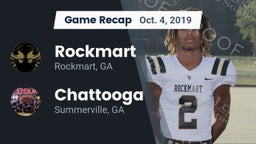 Recap: Rockmart  vs. Chattooga  2019