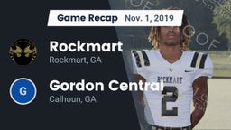 Recap: Rockmart  vs. Gordon Central   2019