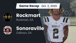 Recap: Rockmart  vs. Sonoraville  2020