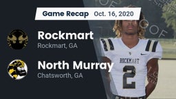 Recap: Rockmart  vs. North Murray  2020