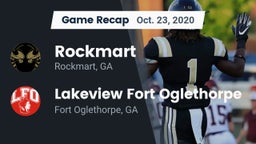 Recap: Rockmart  vs. Lakeview Fort Oglethorpe  2020