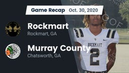 Recap: Rockmart  vs. Murray County  2020