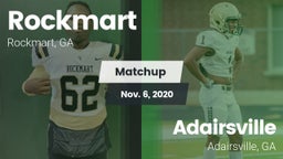 Matchup: Rockmart vs. Adairsville  2020