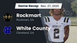 Recap: Rockmart  vs. White County  2020