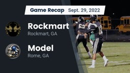 Recap: Rockmart  vs. Model  2022