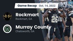 Recap: Rockmart  vs. Murray County  2022