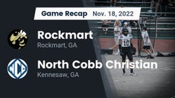 Recap: Rockmart  vs. North Cobb Christian  2022